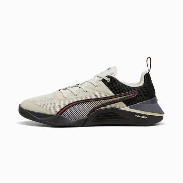 Chaussures de training Fuse 3.0 Homme, Vapor Gray-Mars Red-PUMA Black, extralarge